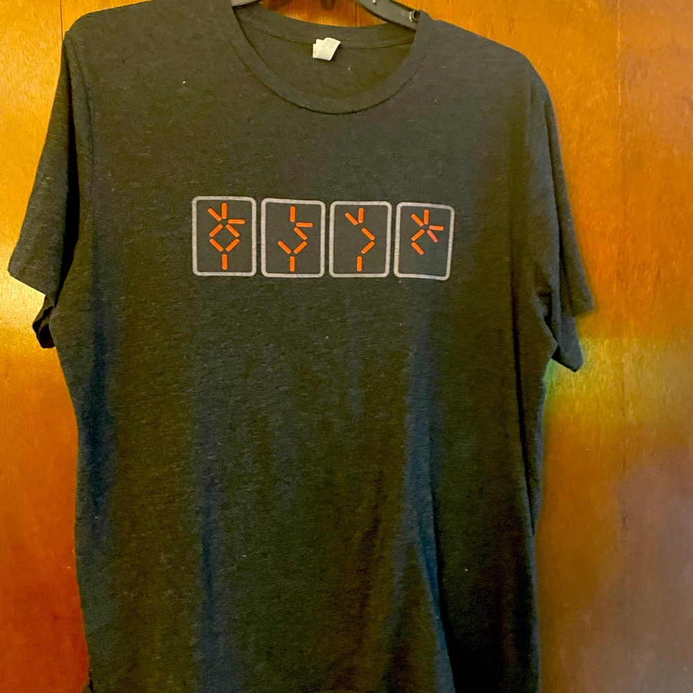 Dark Gray/black Predator shirt